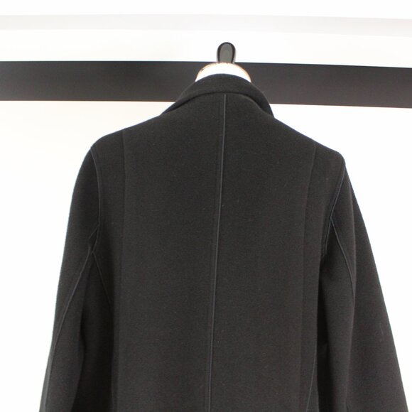 Lafayette 148 Black Cashmere & Rabbit Fur Coat – NWOT Women’s Large Quiet Luxury - Picture 9 of 14